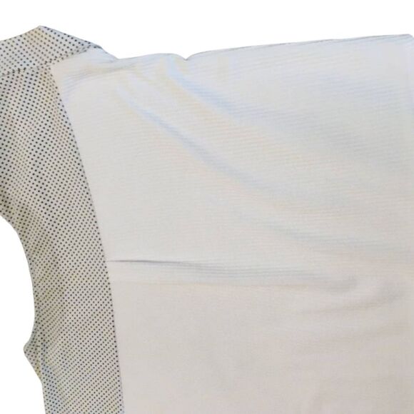 Set The Stage White Short Sleeve Tee with Relaxed Fit and Crew Neck - Picture 2 of 8